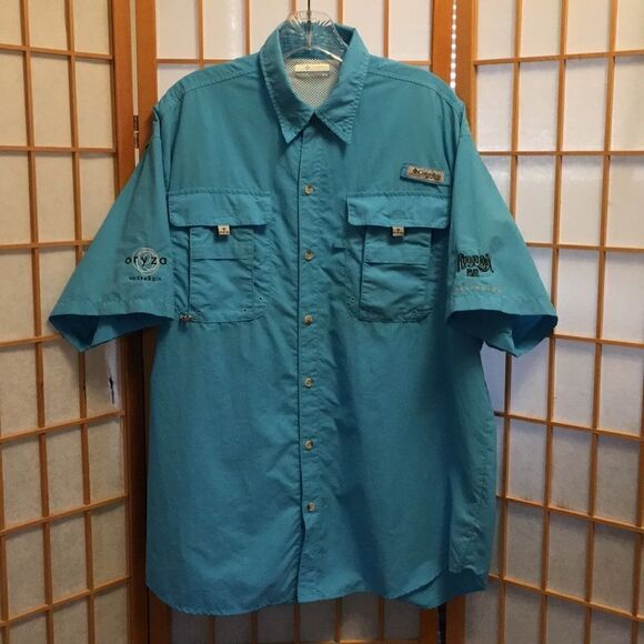 3/$20 Columbia PFG Button Down - Picture 1 of 8